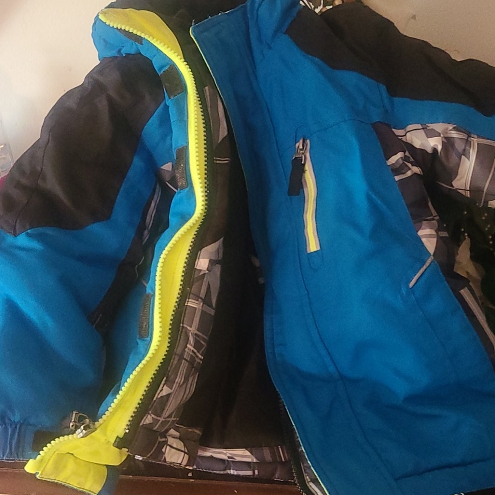 Kids double layer snow coat